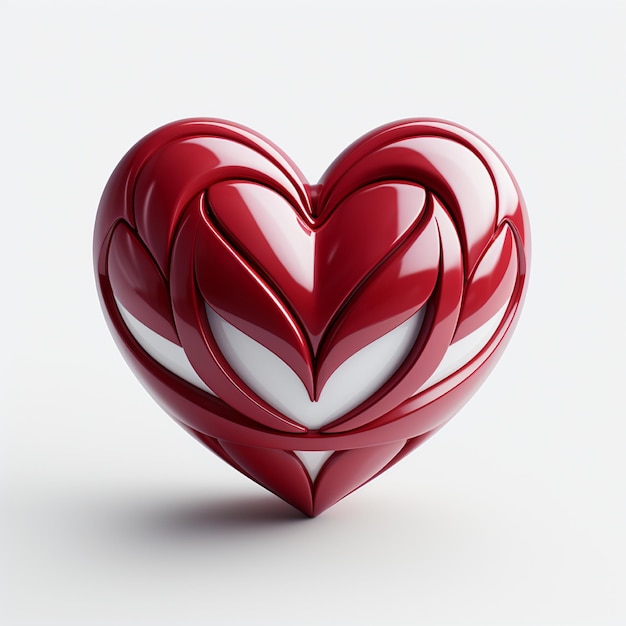 3d Heart Shape Design