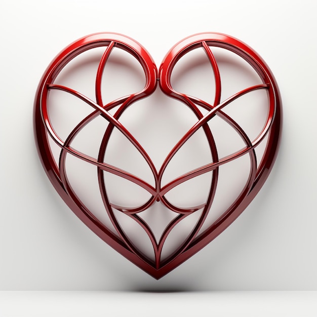 3d Heart Shape Design