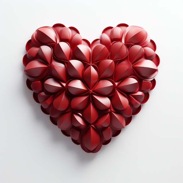 3d Heart Shape Design