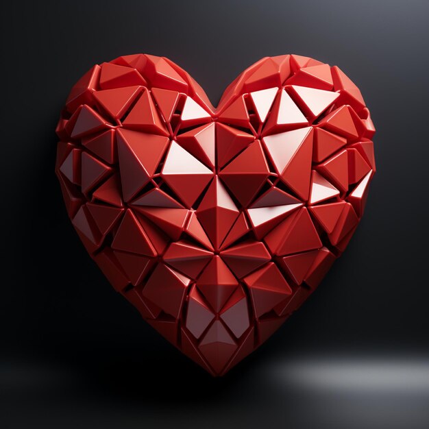 3d Heart Shape Design