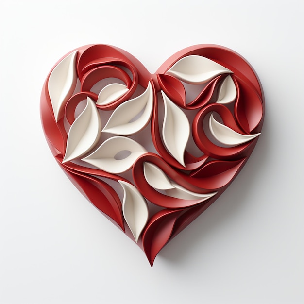 3d Heart Shape Design