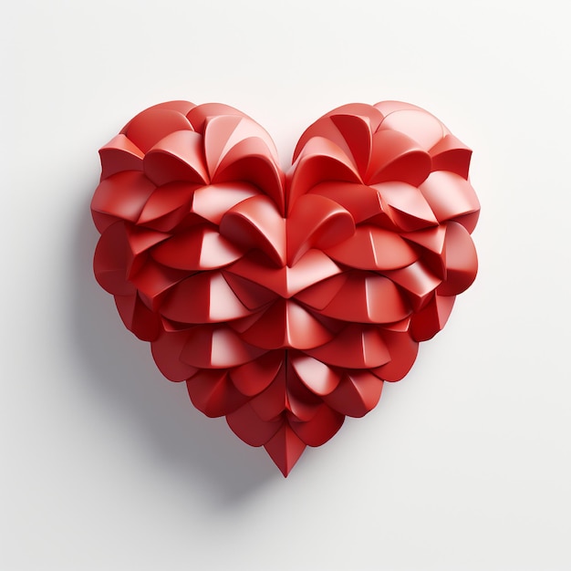 3d Heart Shape Design