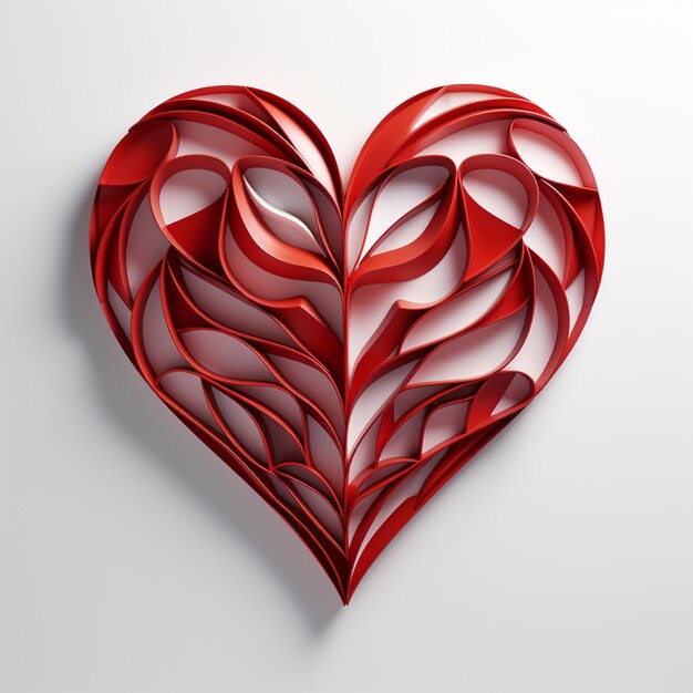 3d Heart Shape Design