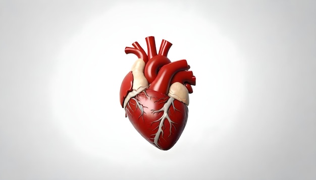 3D human heart isolated