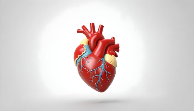 3D human heart isolated