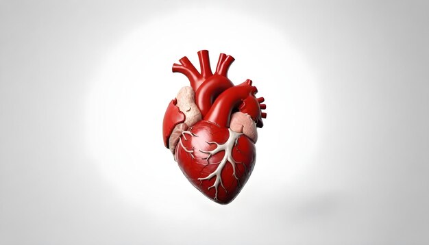 3D human heart isolated