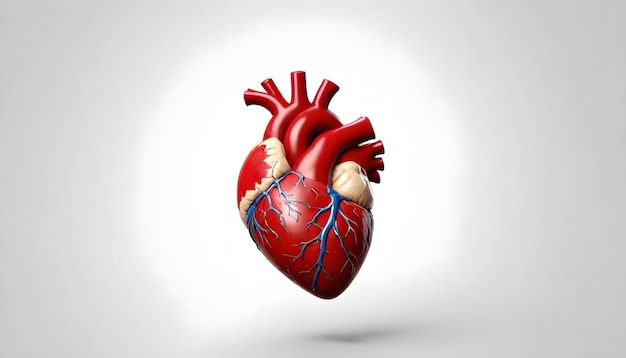 3D human heart isolated