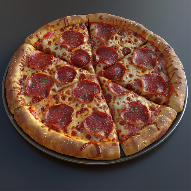 3D Icon Pizza Creative and Tasty