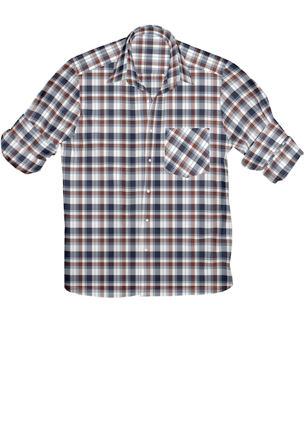 3D illustration men causal shirt