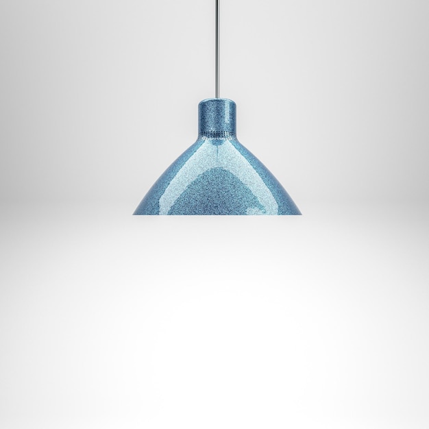 3d illustration of a modern lamp