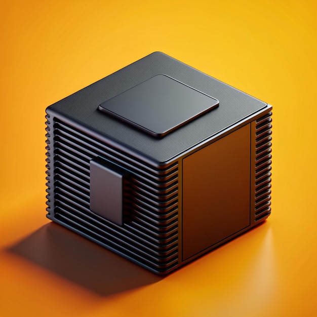 3D illustration of Wifi range box