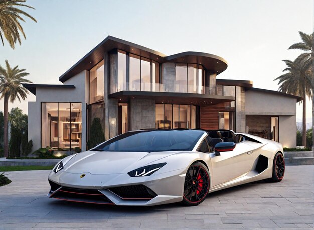 3d Lamborghini wait new house