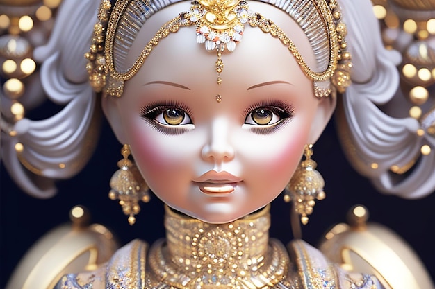 3d luxury doll image