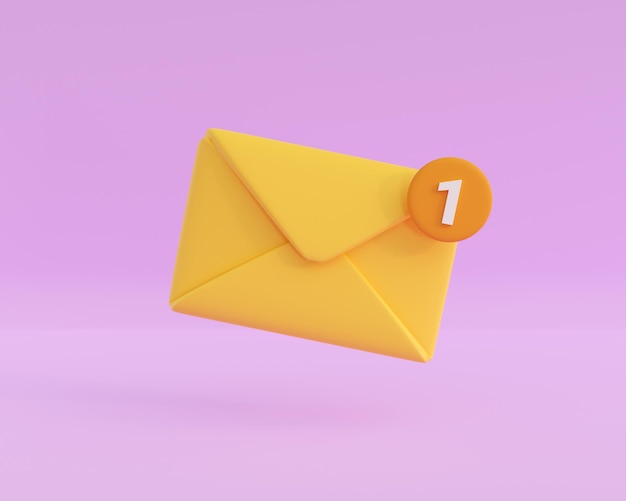 3d mail icon