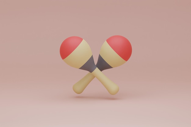 3d Maracas icon