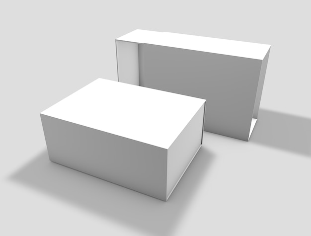 3d mockup box