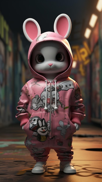 3D model bunny kids kids aliexpress com in the style