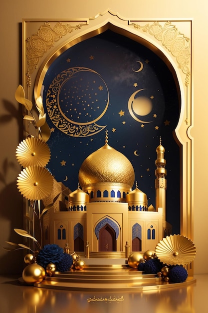 3d Mosque Stage Images