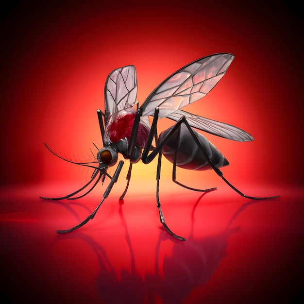 Photo 3d mosquito