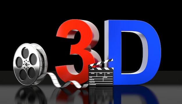 Photo 3d movie concept