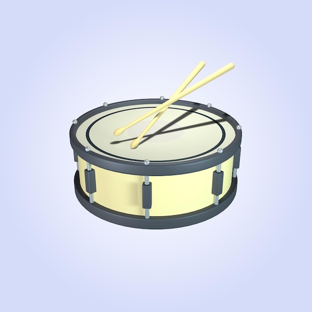 3D Music Icon