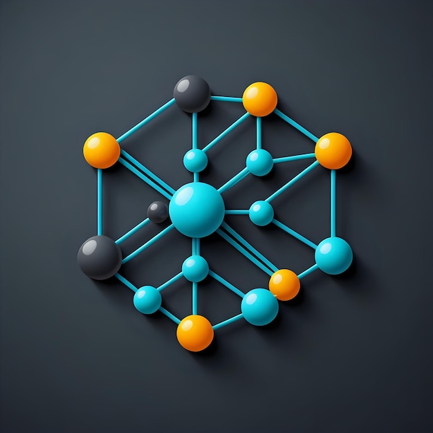 3d Network icon