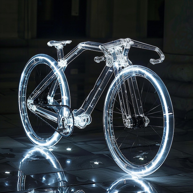 3d photo of a bike that3d photo of a bike that has a bike on it has a bike on it