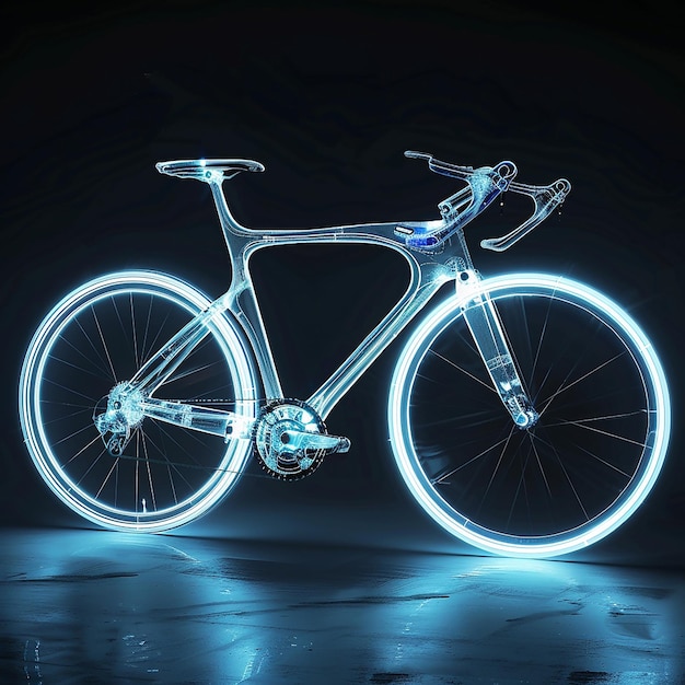 3d photo of a bike that3d photo of a bike that has a bike on it has a bike on it