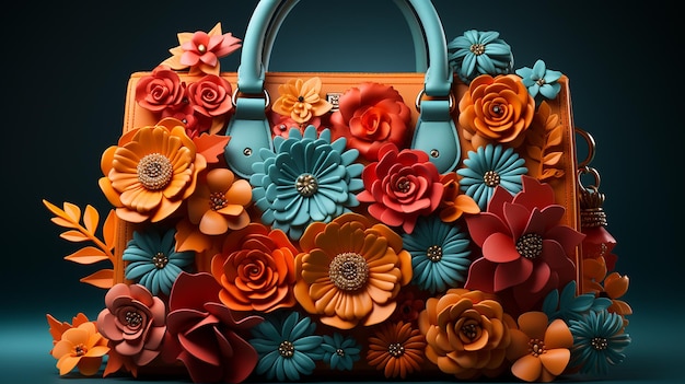 3d photo of hand bag wallpaper