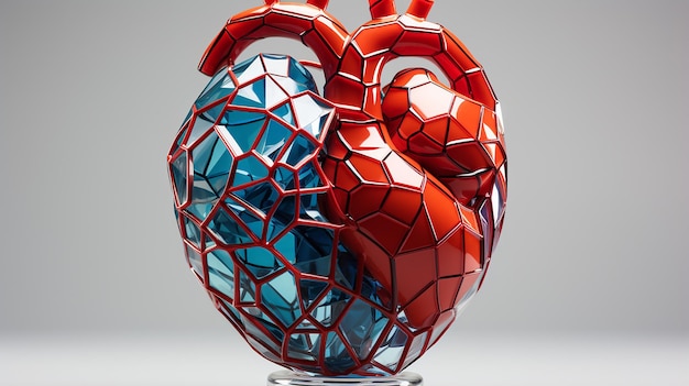 3d photo of heart