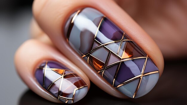 3d photo of a nail art wallpaper