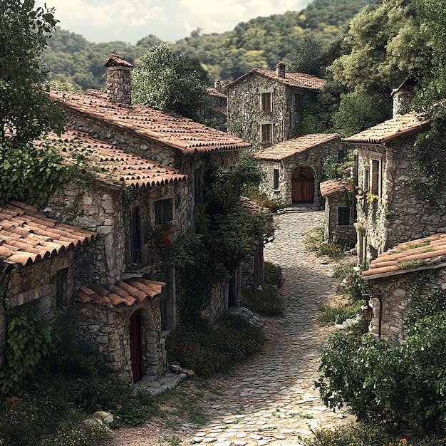 3d photos of old villages