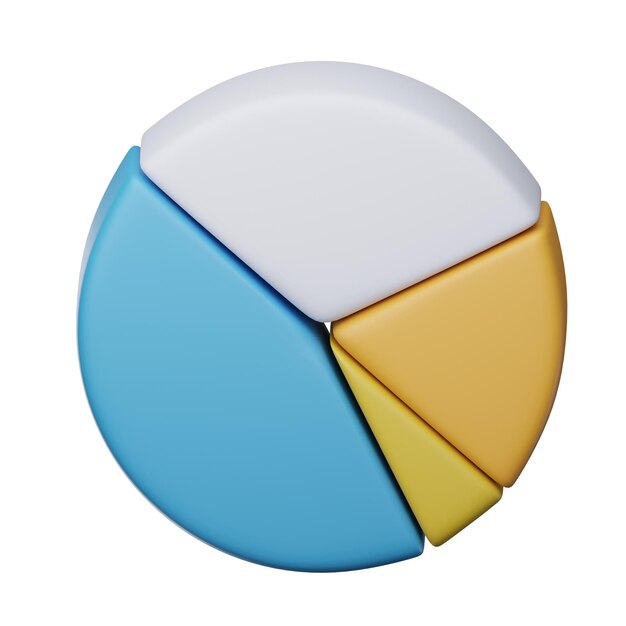 3D Pie Chart Illustration