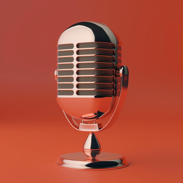 3D podcast fun simple and modern design with vivid colors