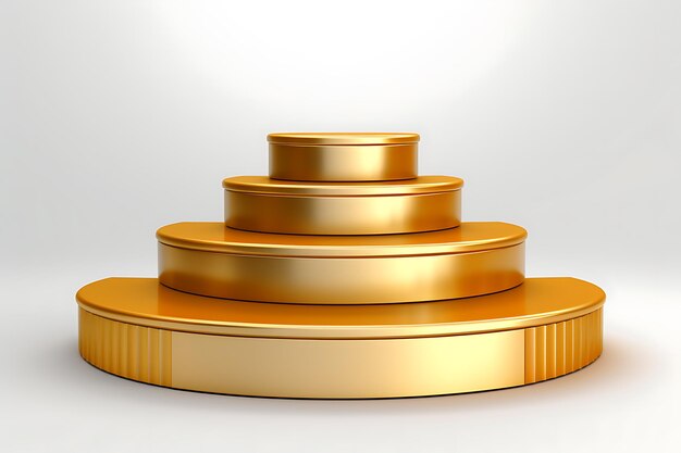 3d podium or platform png image