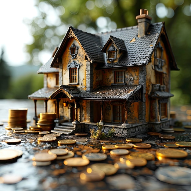 3D Real Estate Coin Hand Background Images Hd Wallpapers