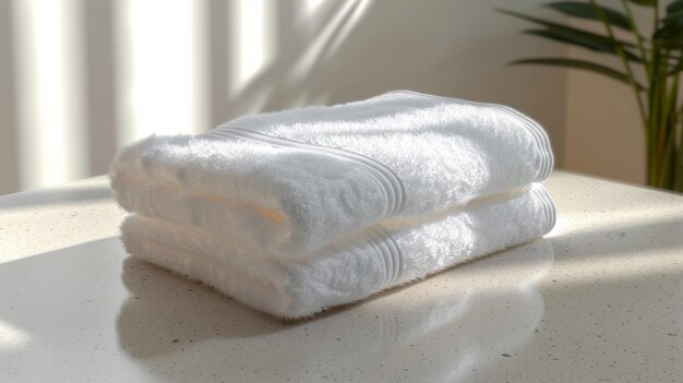 3D realistic image of a face towel clean lighting isolated on background