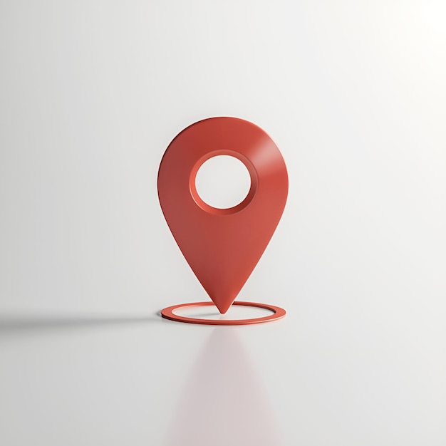 3D Realistic Location map pin gps pointer markers vector illustration destination symbol icon