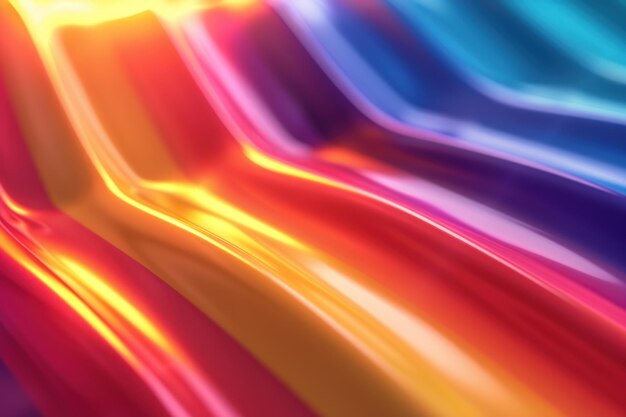 3d render abstract background with colorful spectrum