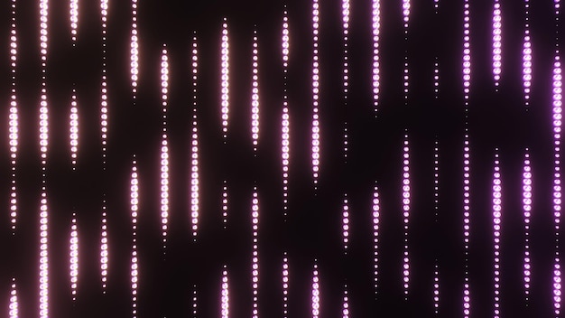 3d render of abstract defocused light, purple bokeh background