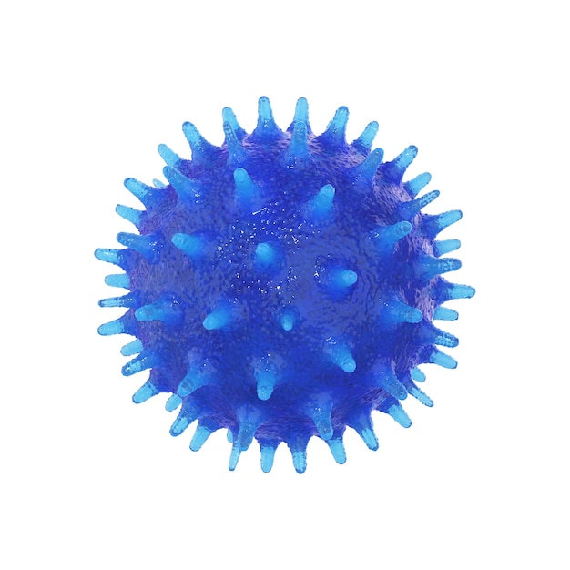 3d render of coronavirus