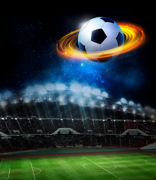 3d render soccer ball ball ball game concept