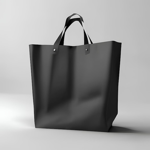 Photo a 3d render of a tote bag mockup design