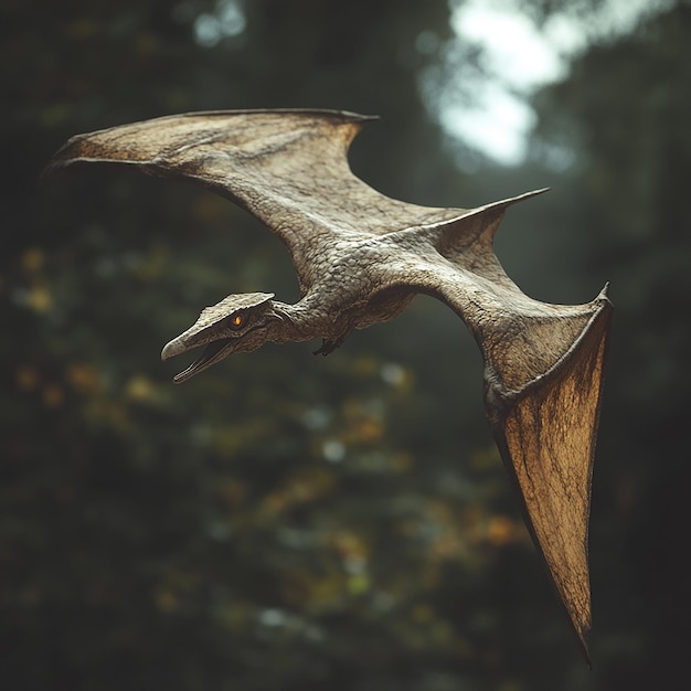 3d rendered photo of pterodactyl