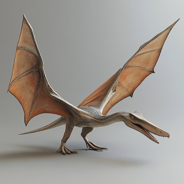 3d rendered photo of pterodactyl