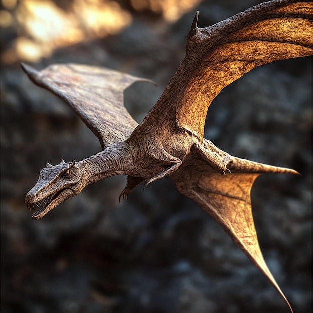 3d rendered photo of pterodactyl