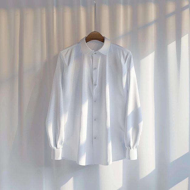 3d rendered photo of white shirt for ad campaign