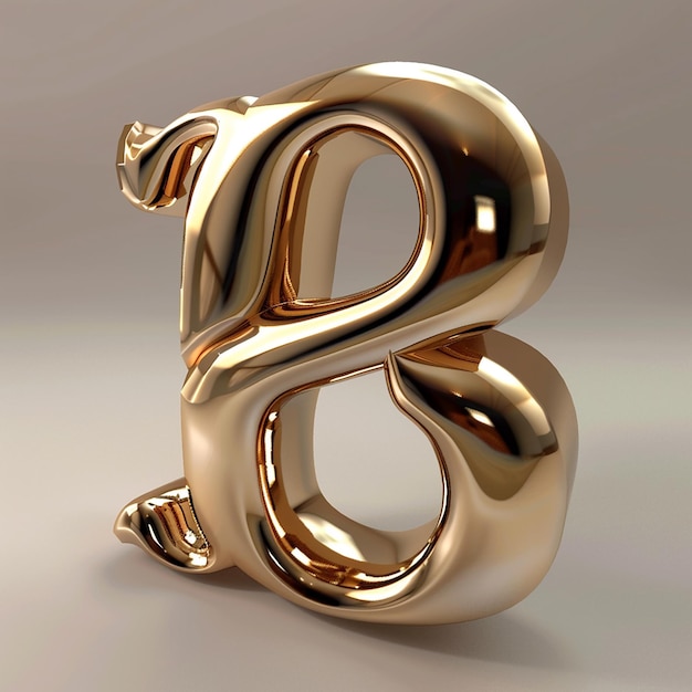 3d rendered photos of alphabets