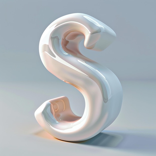 3d rendered photos of alphabets