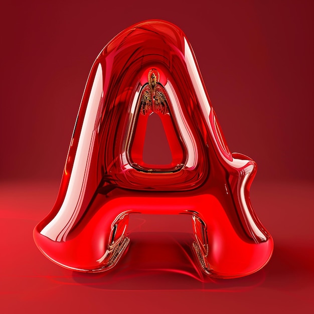 3d rendered photos of alphabets